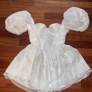 White Adeirlina Dress